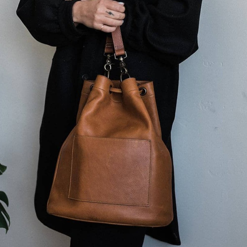 Kelly Moore Bag—Full-Grain Leather Mary-Arthur Bag